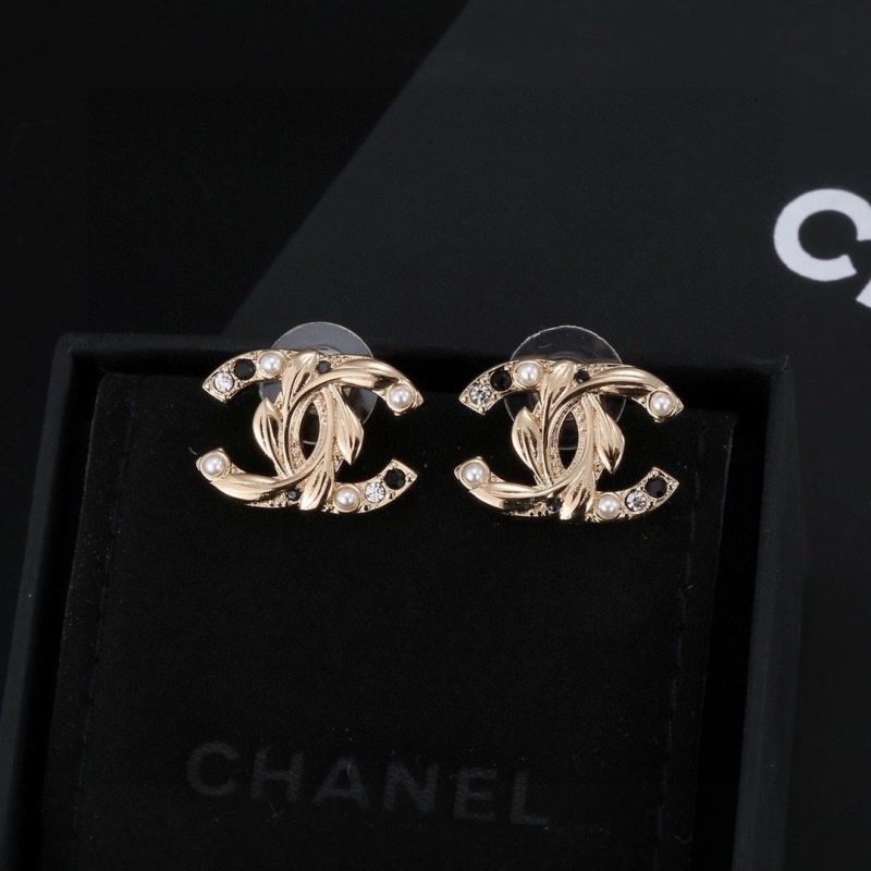 Ch*el earrings
